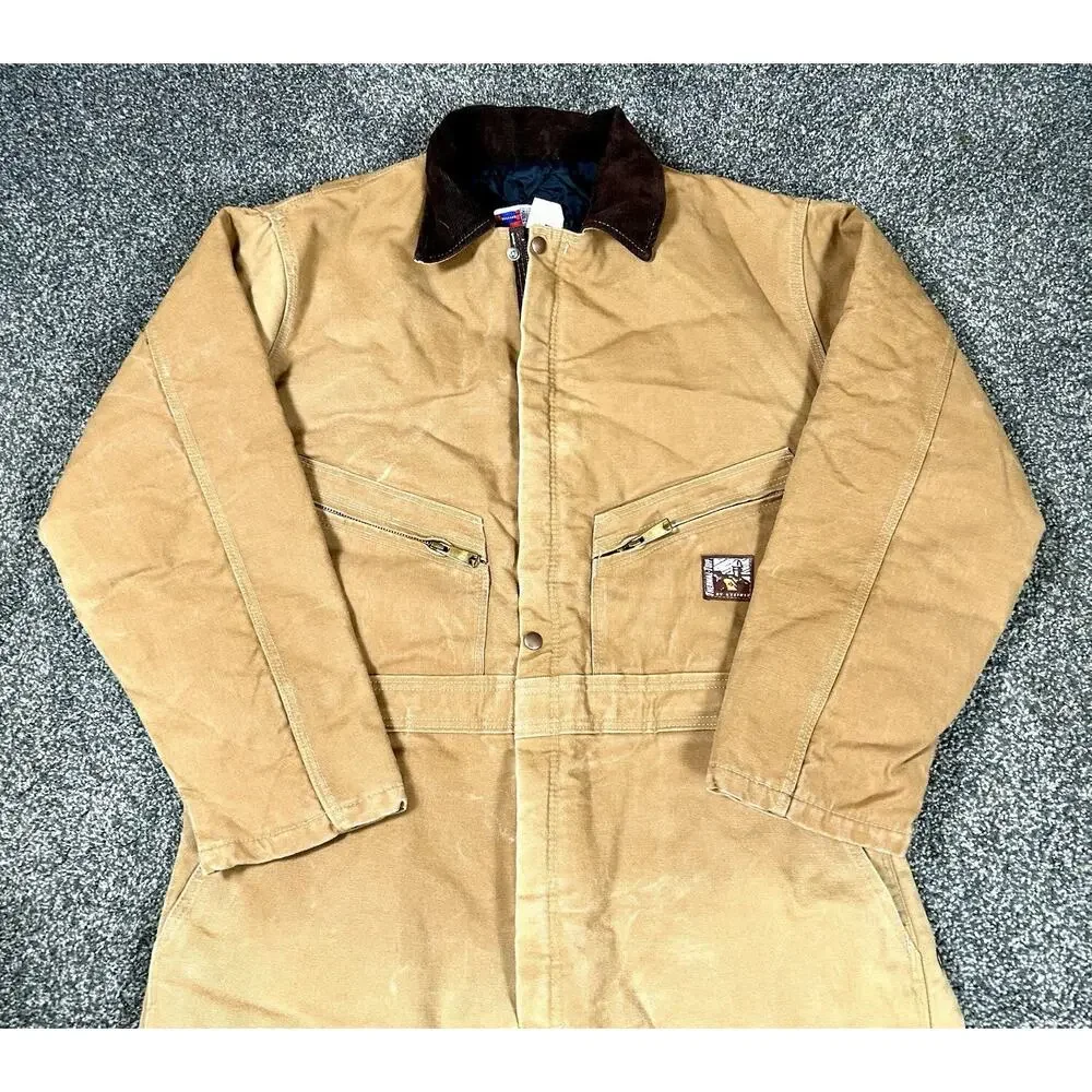 Vintage United Garment Workers America Coveralls Men's Large Made In USA - Picture 5 of 16